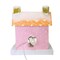 Cody Foster 7.0 Inch Poodle Chateau Christmas Building , Lightweight Christmas Decor Paper House